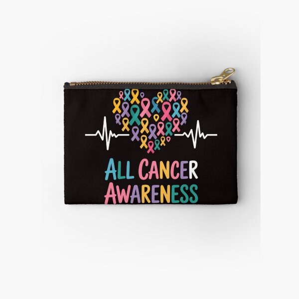 Item preview, All Cancer Matters Heartbeat Multicolor Ribbon Awareness designed and sold by RopboxRone.