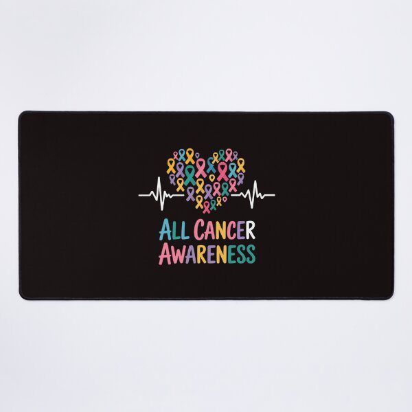 Item preview, All Cancer Matters Heartbeat Multicolor Ribbon Awareness designed and sold by RopboxRone.