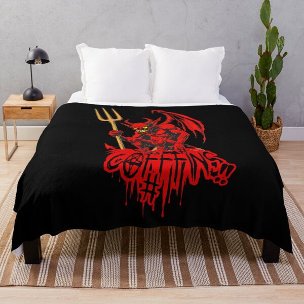 Item preview, Little Devil Imp - Satanic Demon Graffiti Streetwear designed and sold by CoffinsArt.