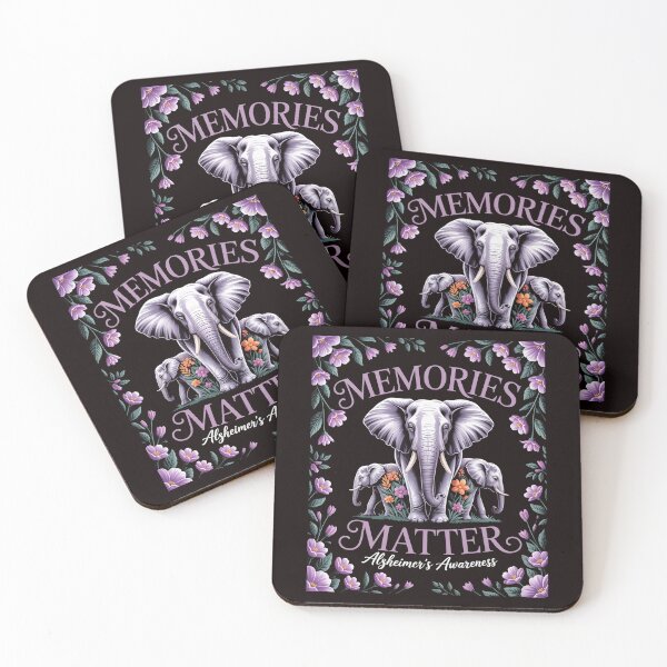 Item preview, Alzheimers Awareness Memories Matter Purple Elephant Womens designed and sold by RopboxRone.