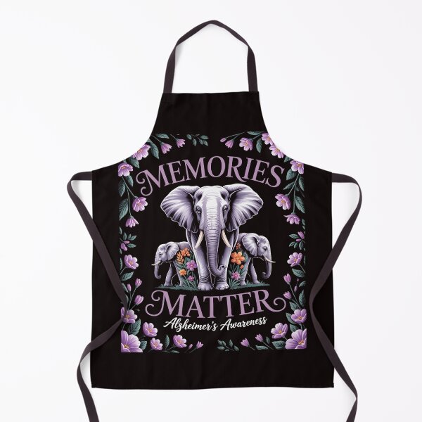 Item preview, Alzheimers Awareness Memories Matter Purple Elephant Womens designed and sold by RopboxRone.