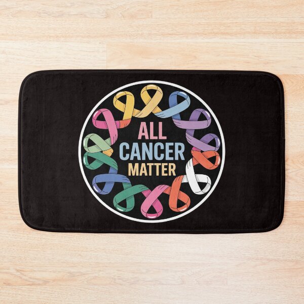 Item preview, All Cancer Matter Colorful Ribbons Cancer Awareness designed and sold by RopboxRone.