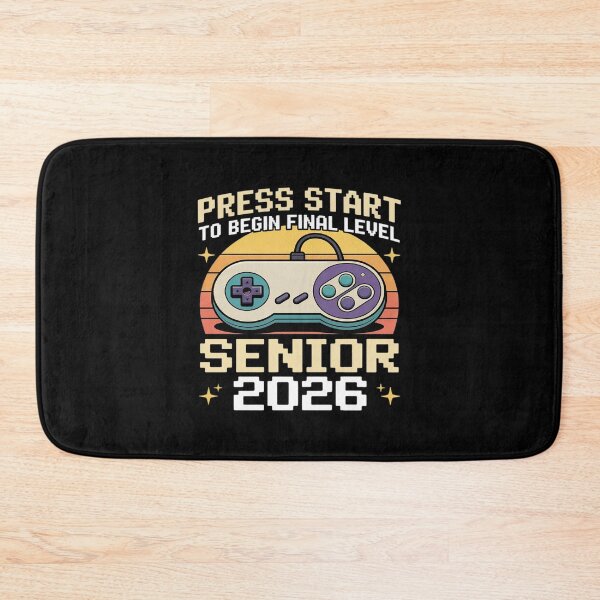 Item preview, Senior 2026 Gamer Mode On Press Start Final Level Time designed and sold by LinlinsDemons.