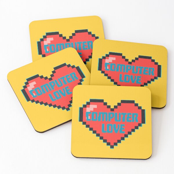 Item preview, Computer Love Vintage Valentine designed and sold by KerlZ.