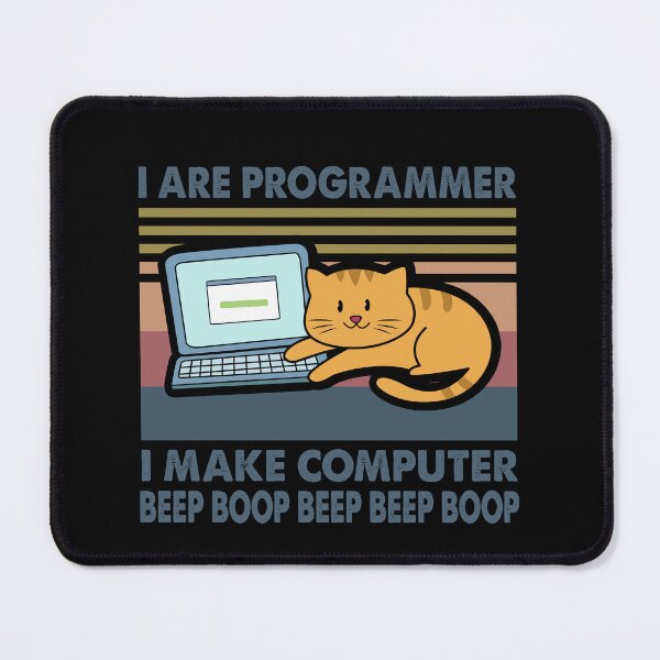 Item preview, I are Programmer I Make Computer Beep Boop Beep Beep Boop Vintage Shirt designed and sold by EdvardSoderberg.