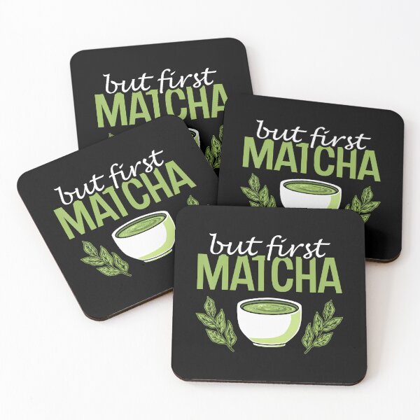 Item preview, But First Matcha Green Matcha Tea Lovers Matcha Tea designed and sold by LucilleAntoi.