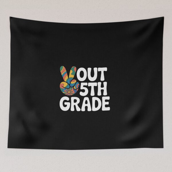Item preview, Peace Out 5th Grade - Last Day of School Fifth Grade Grad  designed and sold by EllinoKlemo.