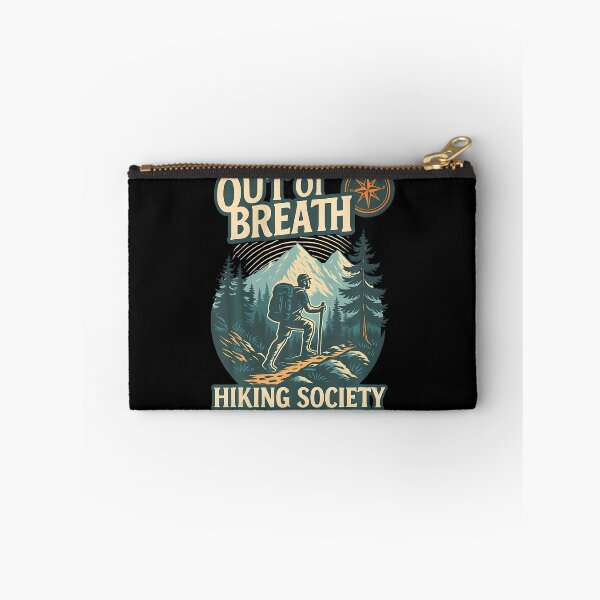 Item preview, Out Of Breath Hiking Society Funny For Nature Lovers designed and sold by PatsyMargie.