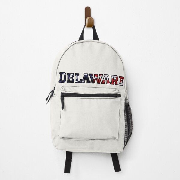Item preview, Delaware USA Flag Typography – Patriotic Stars and Stripes American Pride Design designed and sold by Long Family Gifts.