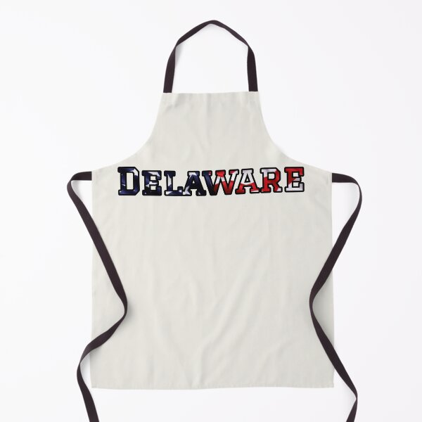 Item preview, Delaware USA Flag Typography – Patriotic Stars and Stripes American Pride Design designed and sold by Long Family Gifts.