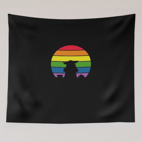 Item preview, Alien-With-Frog---Rainbow-Pride designed and sold by BrunoKamradek.