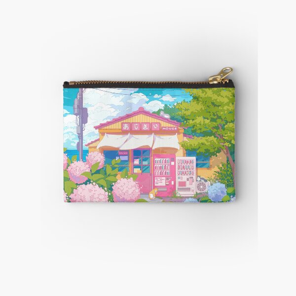 Item preview, The Hydrangea house, kawaii cats, flowers, and wonderful sky designed and sold by AnGoArt.