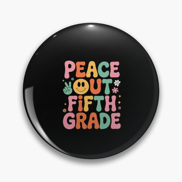 Item preview, Peace Out Fifth Grade Groovy 5th Grade Last day of school  designed and sold by dainegilbert.