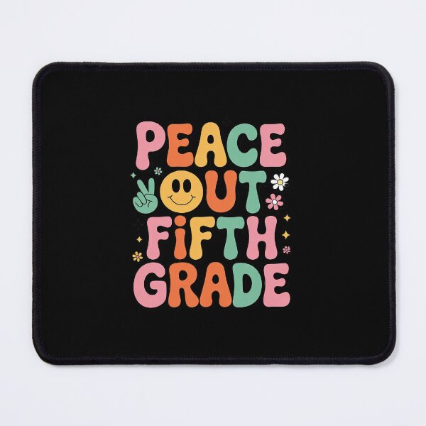 Item preview, Peace Out Fifth Grade Groovy 5th Grade Last day of school designed and sold by dainegilbert.