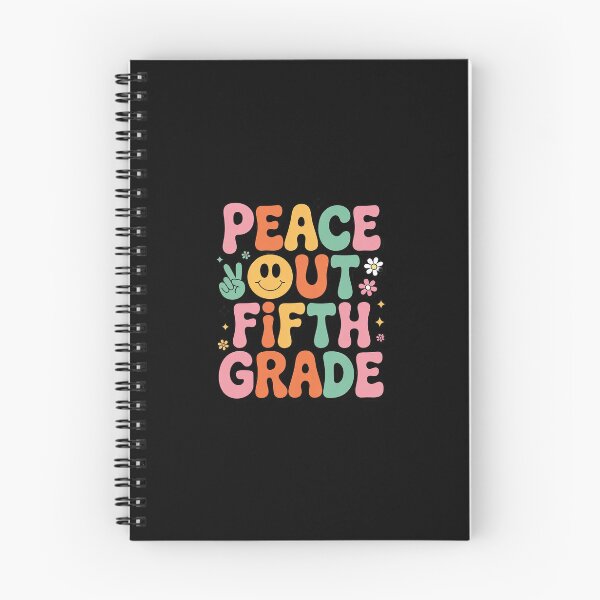 Item preview, Peace Out Fifth Grade Groovy 5th Grade Last day of school designed and sold by dainegilbert.