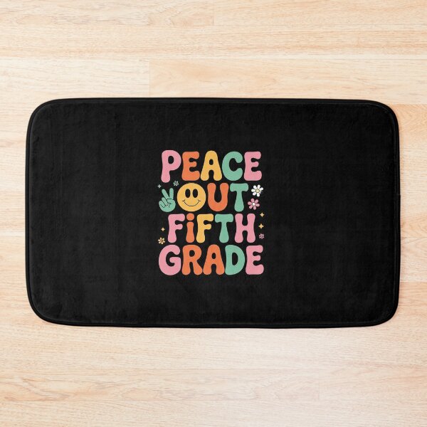 Item preview, Peace Out Fifth Grade Groovy 5th Grade Last day of school  designed and sold by dainegilbert.