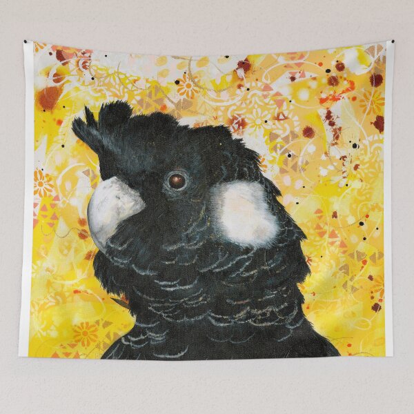 Item preview, Black Cockatoo designed and sold by TinyRed SpiralArt.