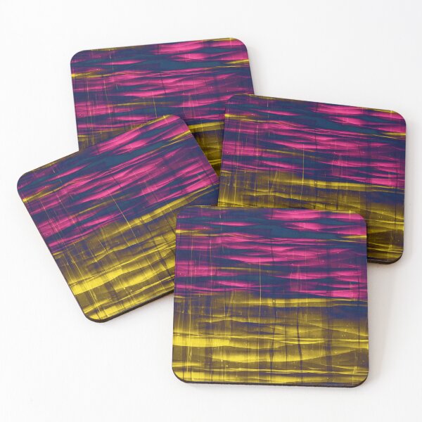 Item preview, red gold geometric pattern designed and sold by JeniSeny.