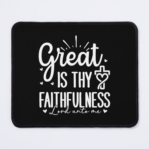 Item preview, Great Is Thy Faithfulness - Lord Unto Me designed and sold by MargieLauren.