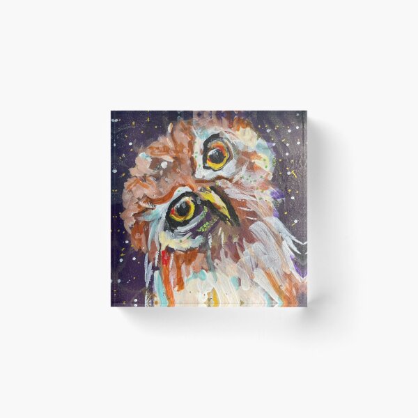 Item preview, Hoo Are You.. Inquisitive owl..  designed and sold by Brenda Peo.