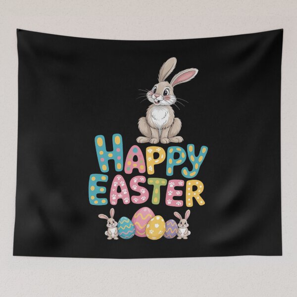 Item preview, Happy Easter Day Bunny Cute designed and sold by CruelShadesSt.