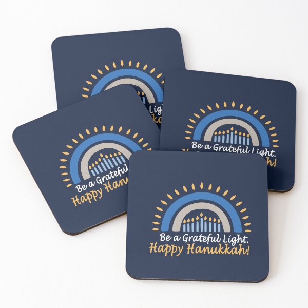 Item preview, Be a Grateful Light – Modern Hanukkah Glow designed and sold by Thank-HaShem.