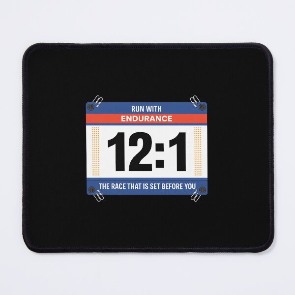 Item preview, Fun Christian Bible Verse - Run the Race of Life Runners designed and sold by RayArmstrong.
