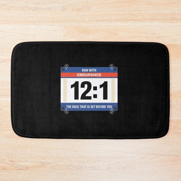 Item preview, Fun Christian Bible Verse - Run the Race of Life Runners  designed and sold by RayArmstrong.