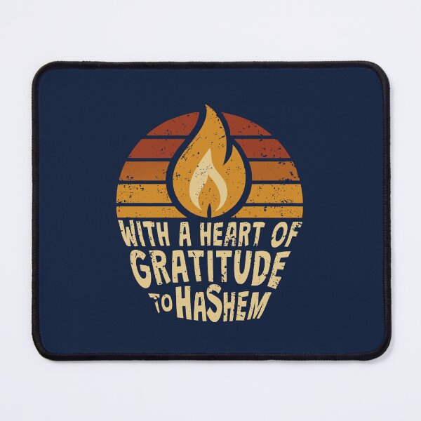 Item preview, With a Heart of Gratitude to Hashem designed and sold by Thank-HaShem.