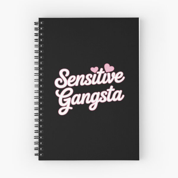 Item preview, Sensitive Gangsta Cute Empath Heart Love designed and sold by velltoons.