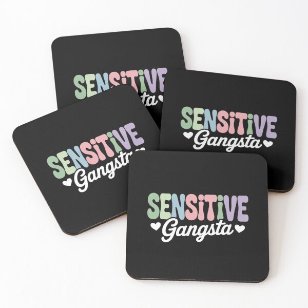 Item preview, Sensitive Gangsta, God Forbid I'm A Sensitive Gangster designed and sold by velltoons.