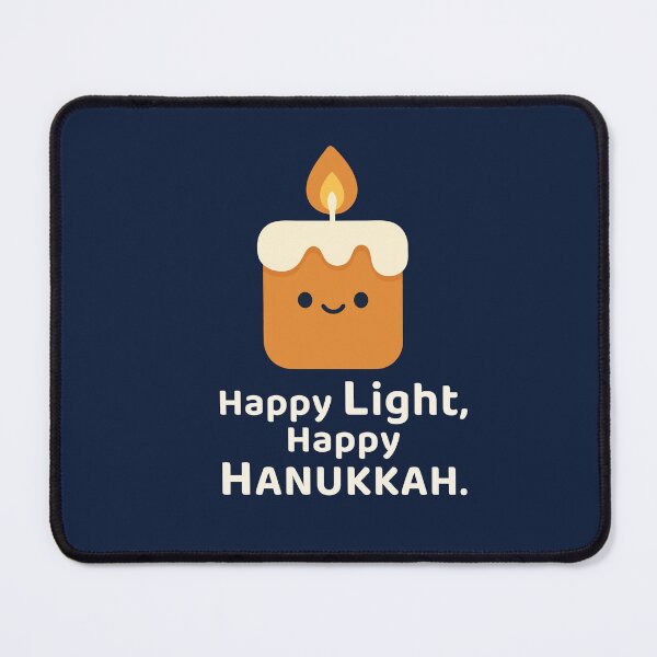 Item preview, Happy Light, Happy Hanukkah – Kawaii Candle designed and sold by Thank-HaShem.