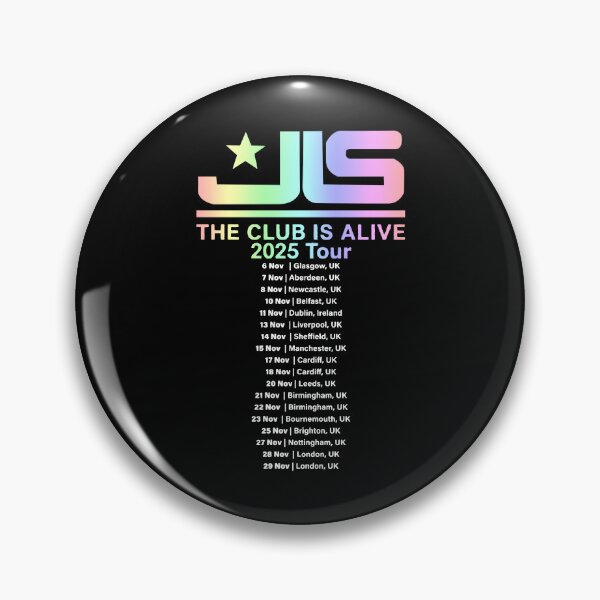 Item preview, JLS Boy Band UK Tour The Club is Alive 2025 designed and sold by mmomtz.