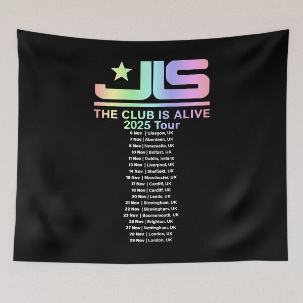 Item preview, JLS Boy Band UK Tour The Club is Alive 2025 designed and sold by mmomtz.