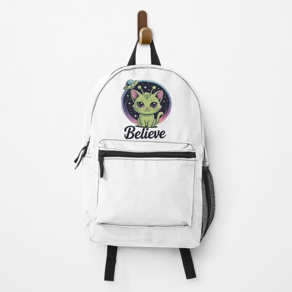 Item preview, Cute Alien Cat Belive in UFO Kawaii designed and sold by HaileyRobel.