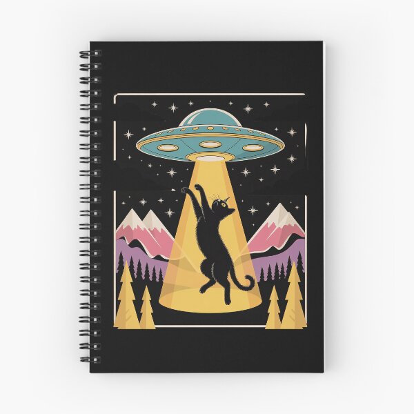 Item preview, Cow UFO Abduction  designed and sold by DrewLeuschke.