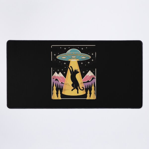 Item preview, Cow UFO Abduction  designed and sold by DrewLeuschke.