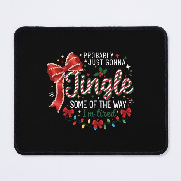 Item preview, Funny Christmas Jingle Some Of The Way Phrase designed and sold by DarylPope.