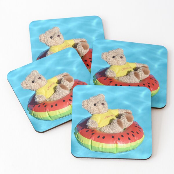 Item preview, Teddy Bear in pool designed and sold by Konjo-Photos.