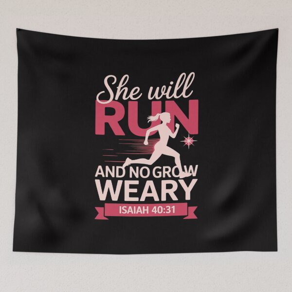 Item preview, She Will Run XC Cross Country Running Gift Men Women designed and sold by Silicula.