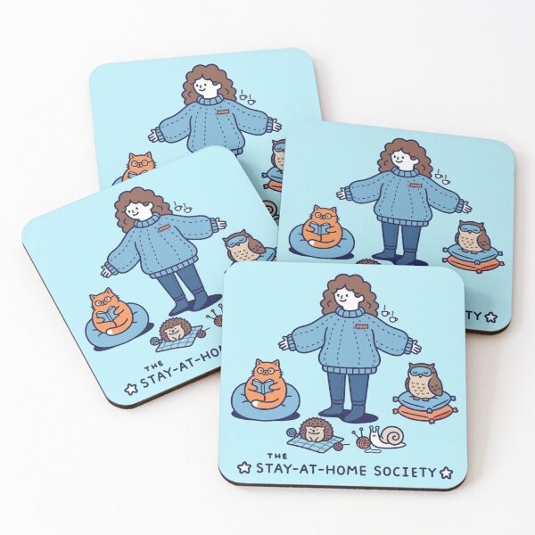 Item preview, The Stay-at-Home Society: Introverts and Hosts designed and sold by ArtPandax.