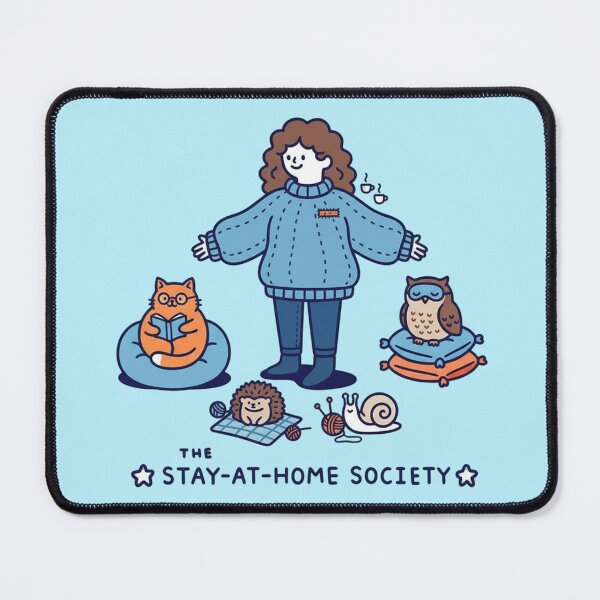 Item preview, The Stay-at-Home Society: Introverts and Hosts designed and sold by ArtPandax.