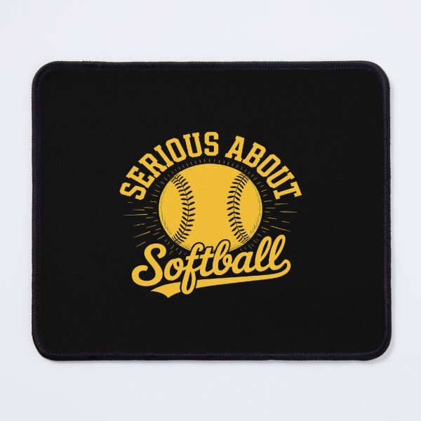Item preview, Serious About Softball Softball Player designed and sold by velltoons.