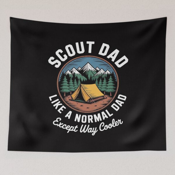 Item preview, Scout Dad - Camping Scouting Tent Scout Leader Scout designed and sold by Silicula.