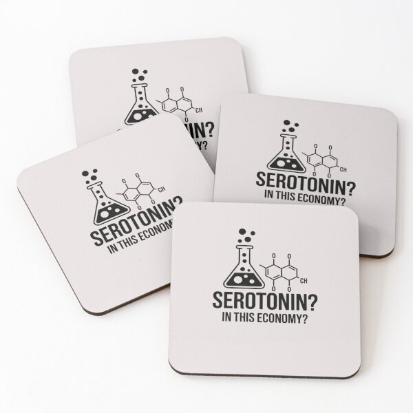 Item preview, Serotonin in This Economy designed and sold by velltoons.