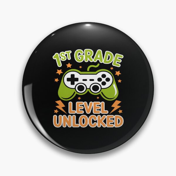 Artikelvorschau, Level 1. Klasse freigeschaltet – Gamer-Vibes – Schulanfang für Jungs entworfen und verkauft von itsnothatweird.