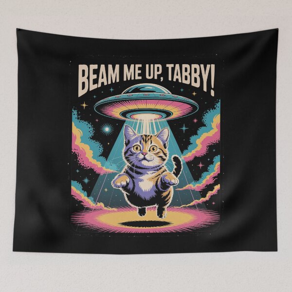 Item preview, Catzilla Vintage Funny Cute Cat Art Japanese Sunset Cat Meme  designed and sold by RayArmstrong.