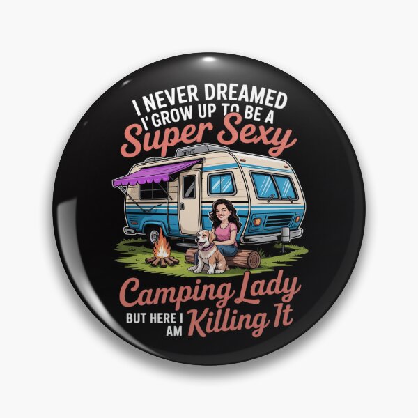 Item preview, Saying Outdoor Camping Lady Adventure Holiday Women designed and sold by Silicula.