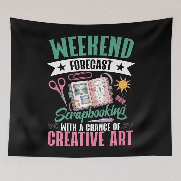Item preview, Weekend Forecast Scrapbooking With A Chance Of Creative Art designed and sold by MargieLauren.