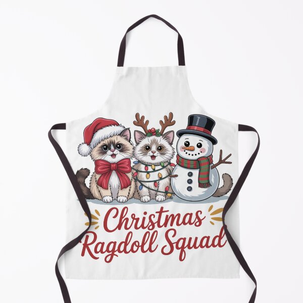 Item preview, Ragdoll cat merry Christmas Santa squad designed and sold by kaka8888.